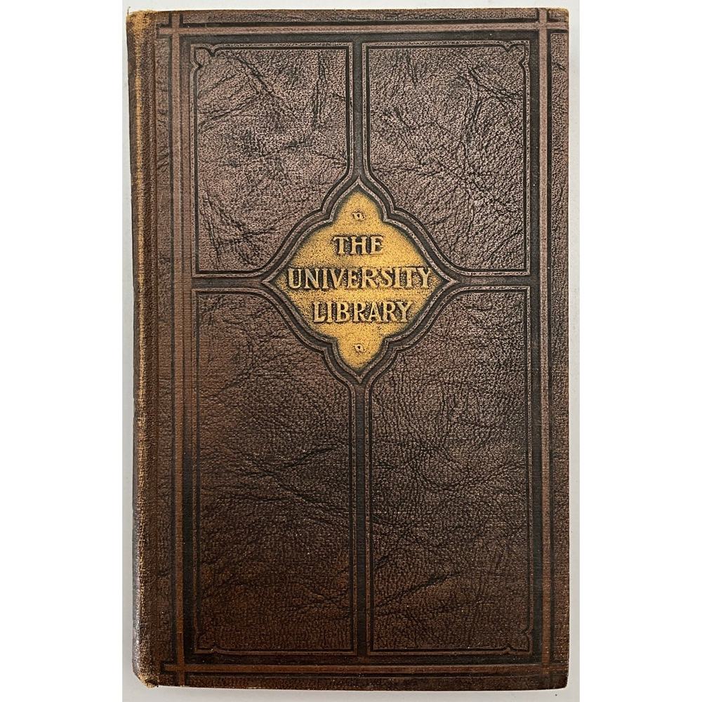 The University Library Hardback Vol. XXI Copyright 1926 John Huston Finley LLD